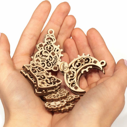 Ugears U-Fidgets Gearsmas (4 Pcs)