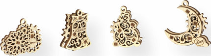 Ugears U-Fidgets Gearsmas (4 Pcs)