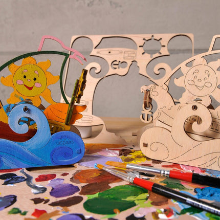 UGears 4Kids Biplane
