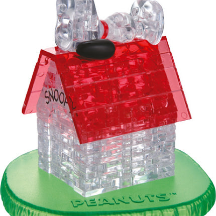 Licensed Crystal Puzzle-Snoopy And Doghouse