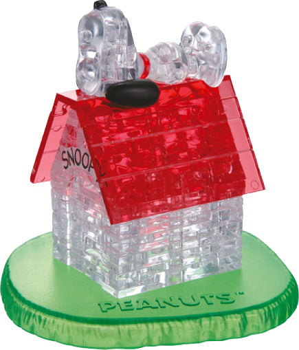 Licensed Crystal Puzzle-Snoopy And Doghouse