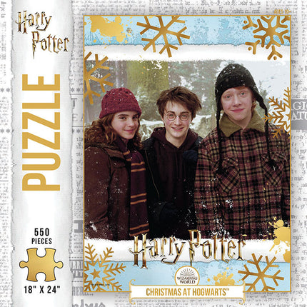 Harry Potter™ "Christmas at Hogwarts™" 550-Piece Puzzle