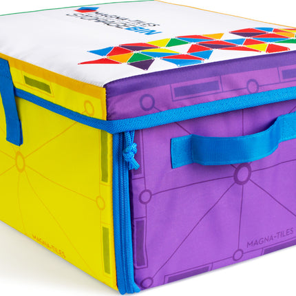 MAGNA-TILES Storage Bin & Interactive Play-Mat, The ORIGINAL Magnetic Building Brand