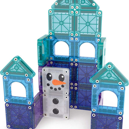 Magna-Tiles microMags Winter Wonder Travel Set (26-Piece)