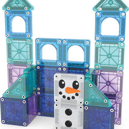 Magna-Tiles microMags Winter Wonder Travel Set (26-Piece)