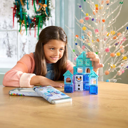 Magna-Tiles microMags Winter Wonder Travel Set (26-Piece)