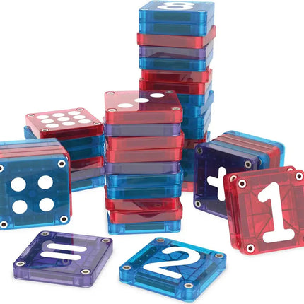 Magna Tiles microMAGS LEARN Numbers