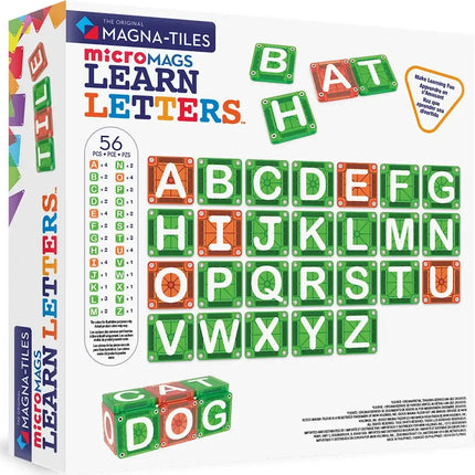 Magna Tiles microMAGS LEARN Letters