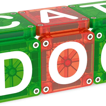 Magna Tiles microMAGS LEARN Letters