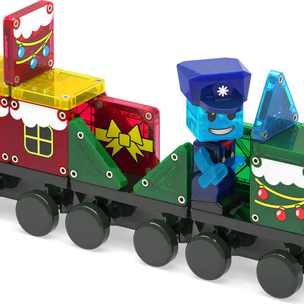 Magna-Tiles microMAGS Advent Calendar 34 Piece Set