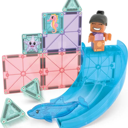 Magna-Tiles Dolphin Bay 13-Piece Set