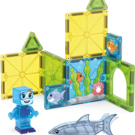 Magna-Tiles Shark Dive 13-Piece Set