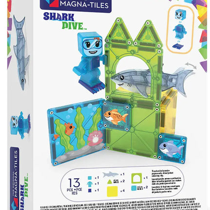 Magna-Tiles Shark Dive 13-Piece Set