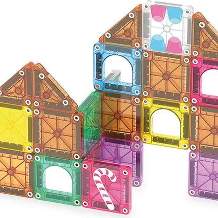 microMAGS Gingerbread House 24-Piece Travel Set