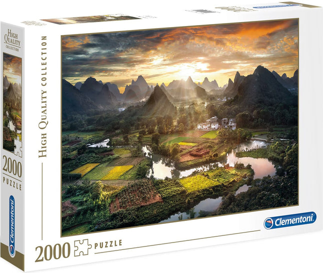 View of China - Clementoni 2000pc