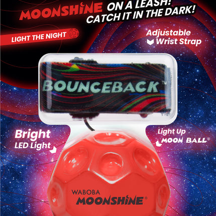 LED BounceBack Moon Ball (assorted colors)