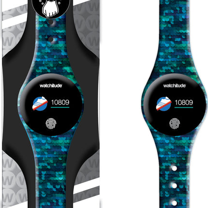 Blue Sequins - Watchitude - Move 2 - Kids Activity Watch