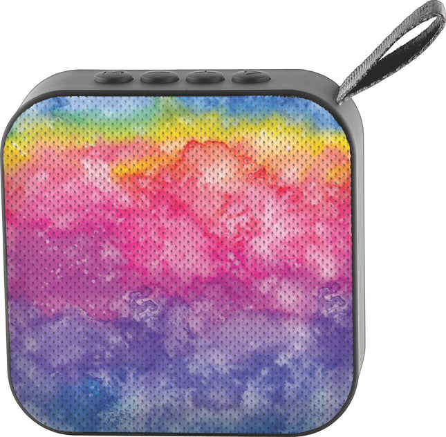 Rainbow Tie Dye - Jamm'd by Watchitude - Bluetooth Speaker