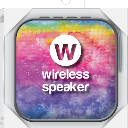 Rainbow Tie Dye - Jamm'd by Watchitude - Bluetooth Speaker