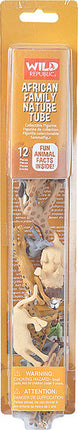 Tube of African Wildlife Family Figurines