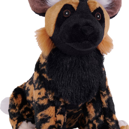 Cuddlekins Eco African Wild Dog Stuffed Animal - 12"