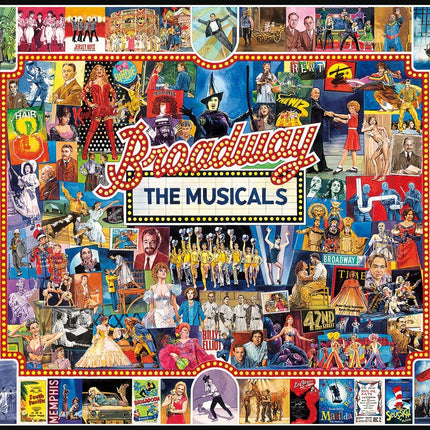Broadway - 1000 Piece - White Mountain Puzzles