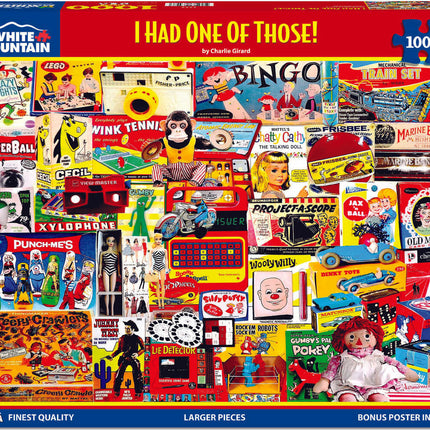 I Had One of Those - 1000 Piece - White Mountain Puzzles