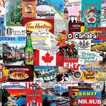 I Love Canada - 1000 Piece - White Mountain Puzzles