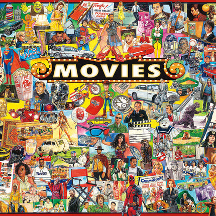 The Movies - 1000 Piece - White Mountain Puzzles