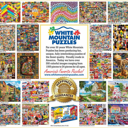 The Movies - 1000 Piece - White Mountain Puzzles
