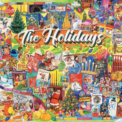 The Holidays - 1000 Piece - White Mountain Puzzles