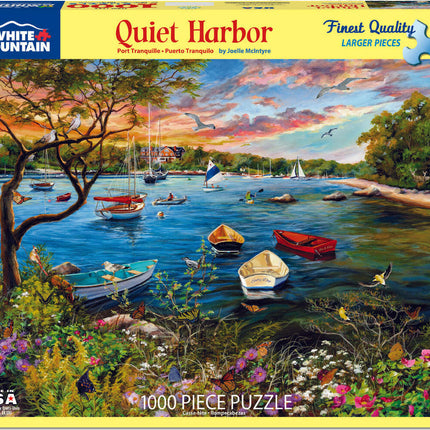 Quiet Harbor - 1000 Piece Jigsaw Puzzle