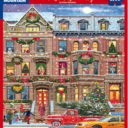 Christmas in the City - 1000 Piece Jigsaw Puzzle