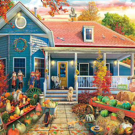 Autumn House - 1000 Piece Jigsaw Puzzle
