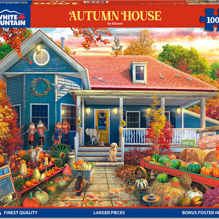 Autumn House - 1000 Piece Jigsaw Puzzle