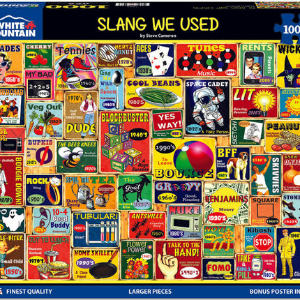 Slang We Used - 1000 Piece Jigsaw Puzzle