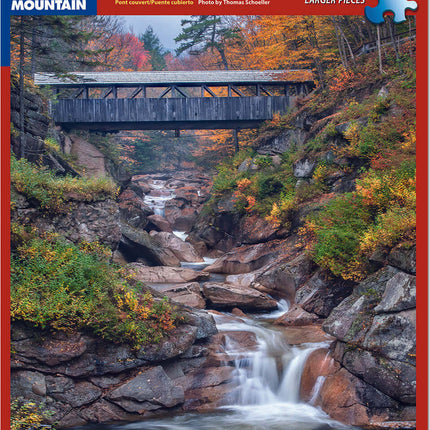 Covered Bridge - 1000 Piece - White Mountain Puzzles
