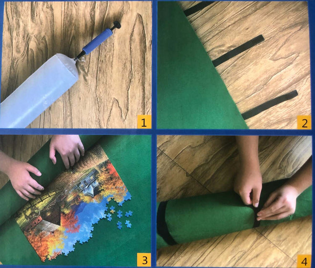 Puzzle Roll-Up Mat - 47" x 35.5"
