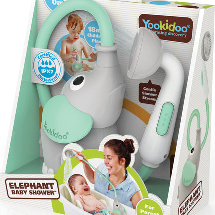 Elephant Baby Shower - Turquoise