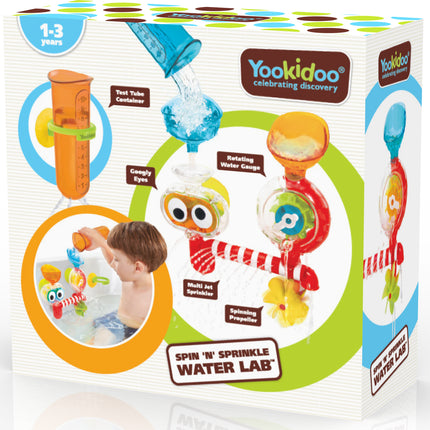 Spin 'N' Sprinkle Water Lab (assorted colors)