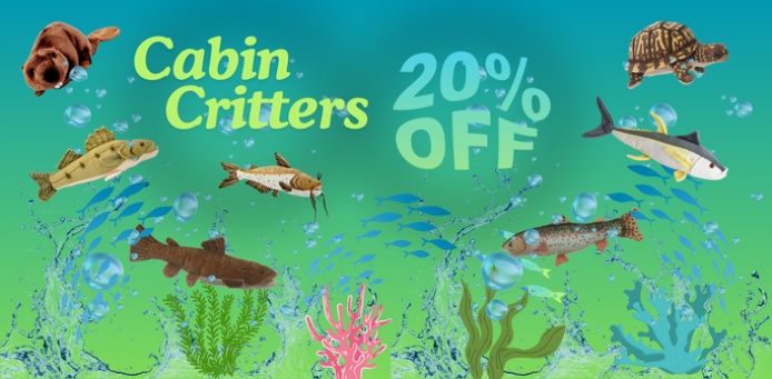 Cabin Critters 20 Off