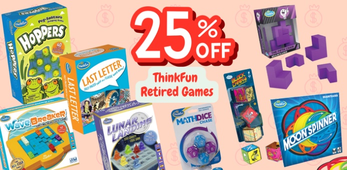 ThinkFun Retired 25 Off