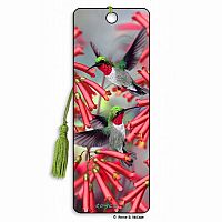 Hummingbirds - 3D Bookmark