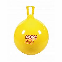 Hop 45: Yellow Bouncy Ball - Toy Sense