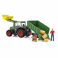 Farm World Tractor with Trailer