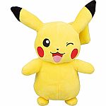 Pokemon Plush - Winking Pikachu 12 inch