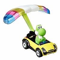 Mario Kart Yoshi Sports Coupe with Parafoil