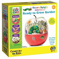 Very Hungry Caterpillar Ready To Grow Garden. 