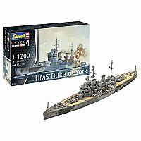 HMS Duke of York 1/1200 Model Kit 