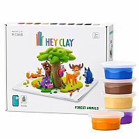 HEY CLAY - Forest Animals Air Dry Clay Modelling Kit